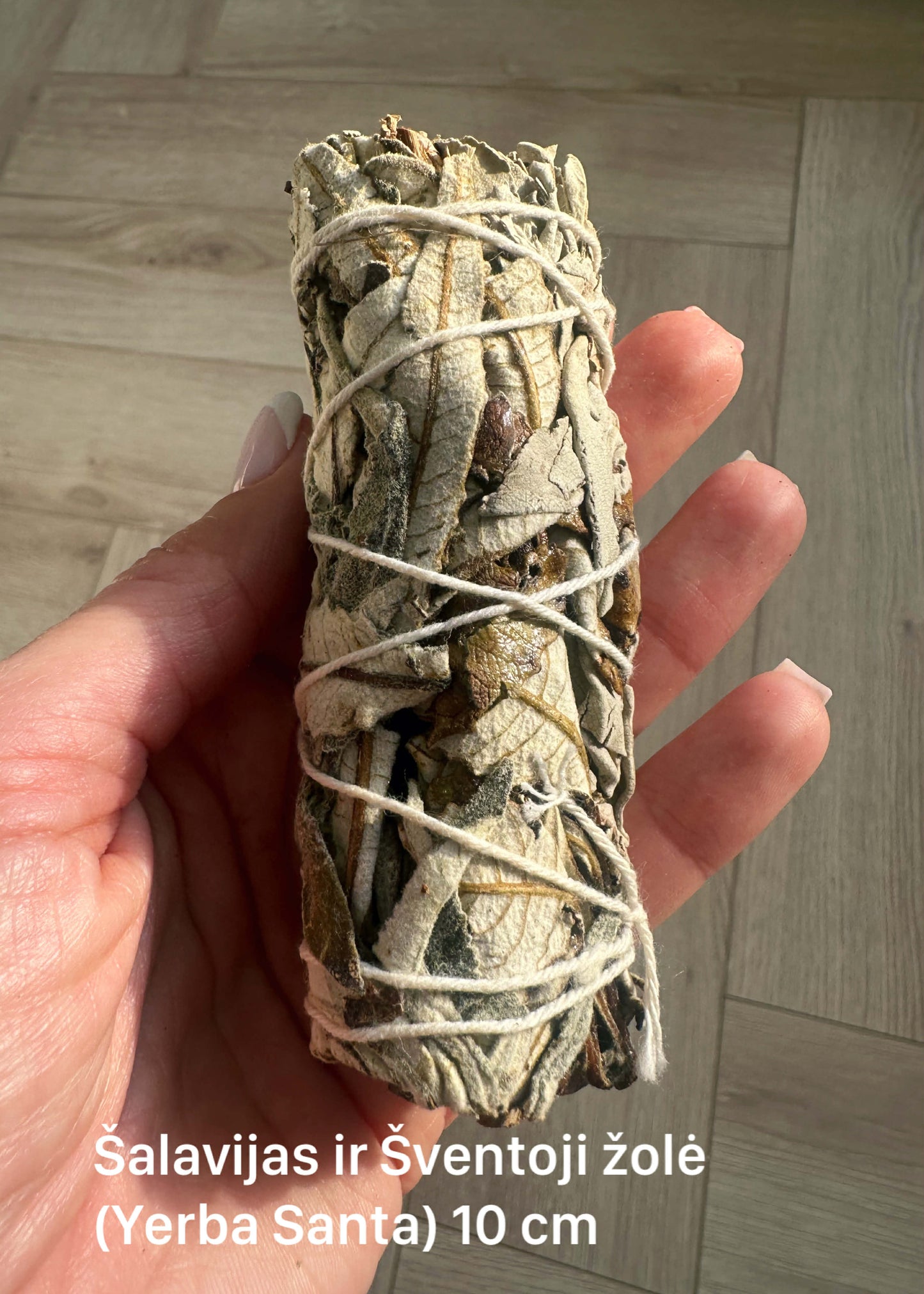 Šalavijas ir Yerba Santa (Šventoji žolė)