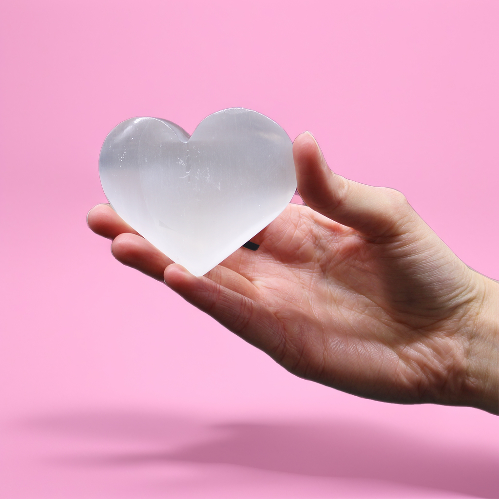 Selenito širdis - 5-6 cm