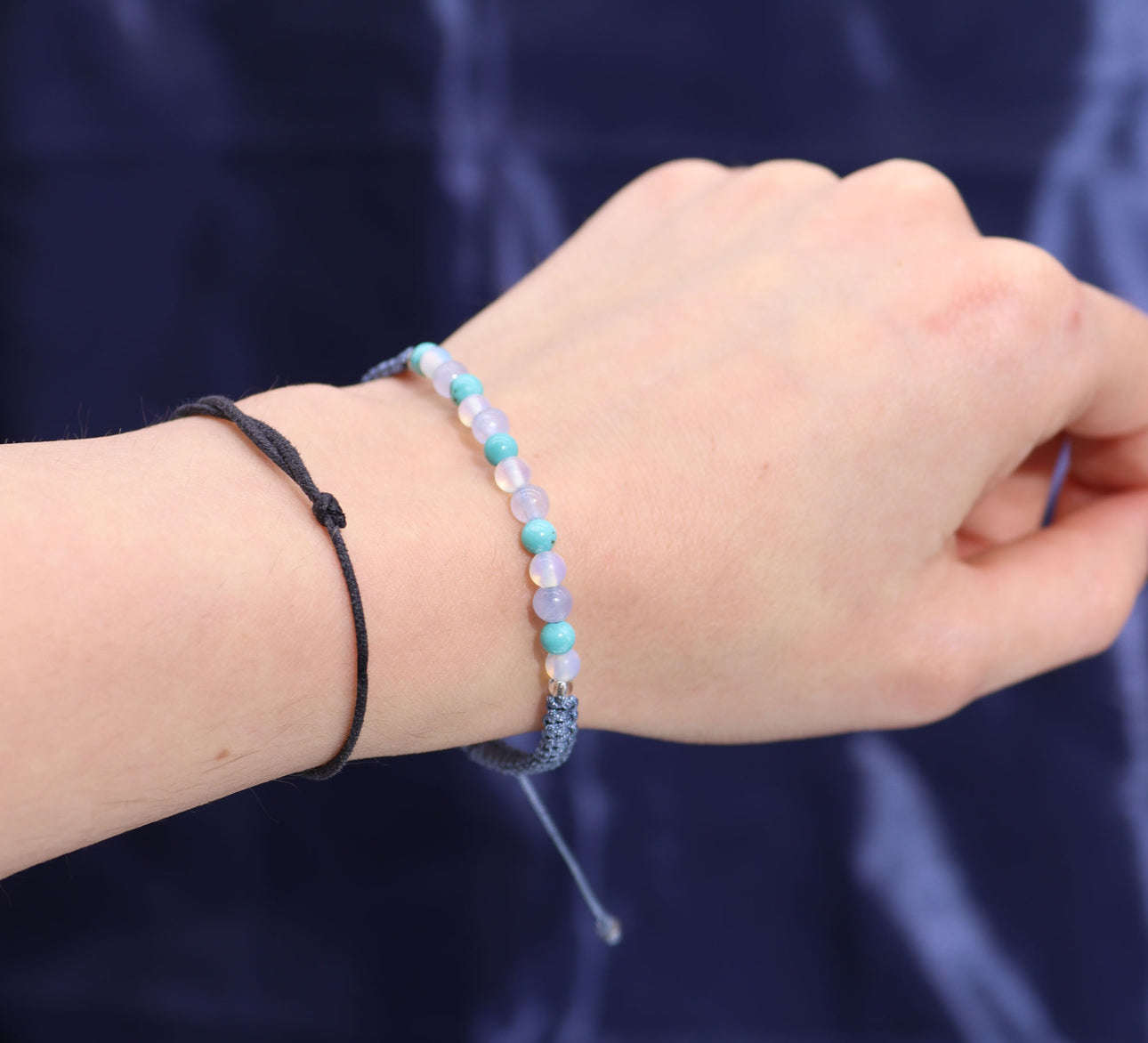 Zodiako krištolo žvakė su kristalų apyrankė - Žuvys