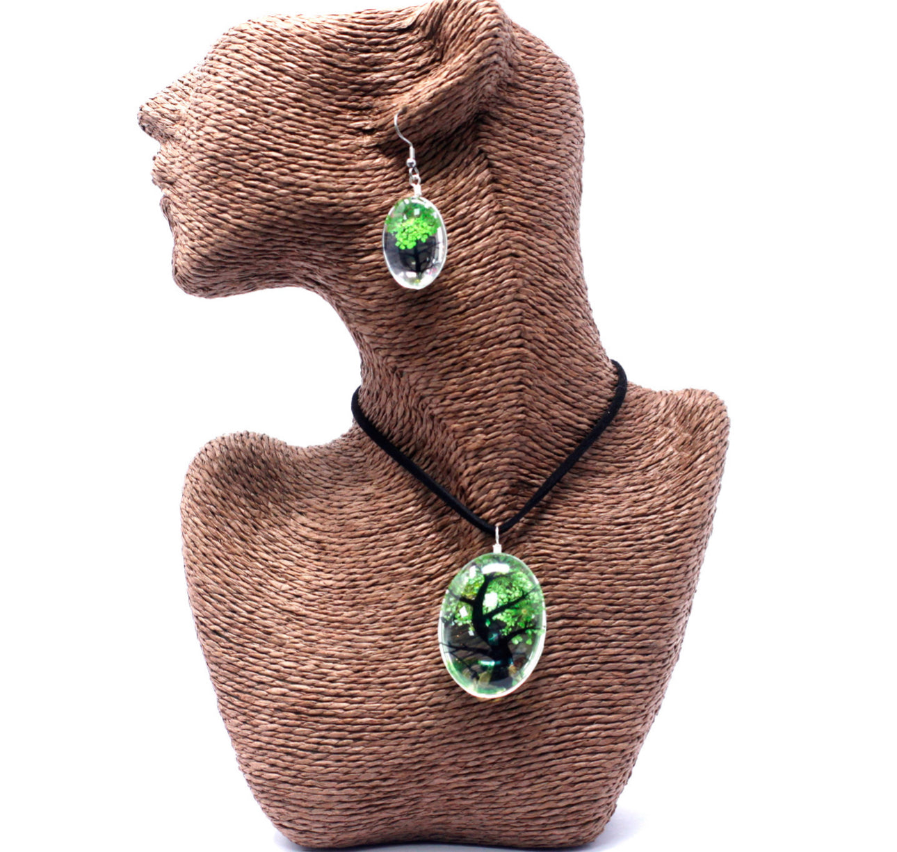 Presuotos gėlės - Gyvybės medžio rinkinys - Žalias