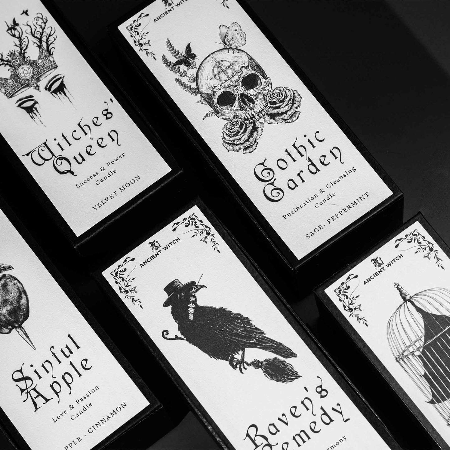 Senovės raganų apsivalymo žvakės - Užrakinti troškimai