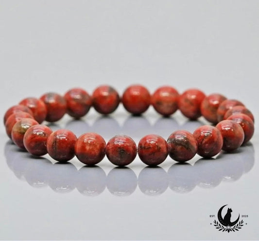 Raudonojo jaspio apyrankė