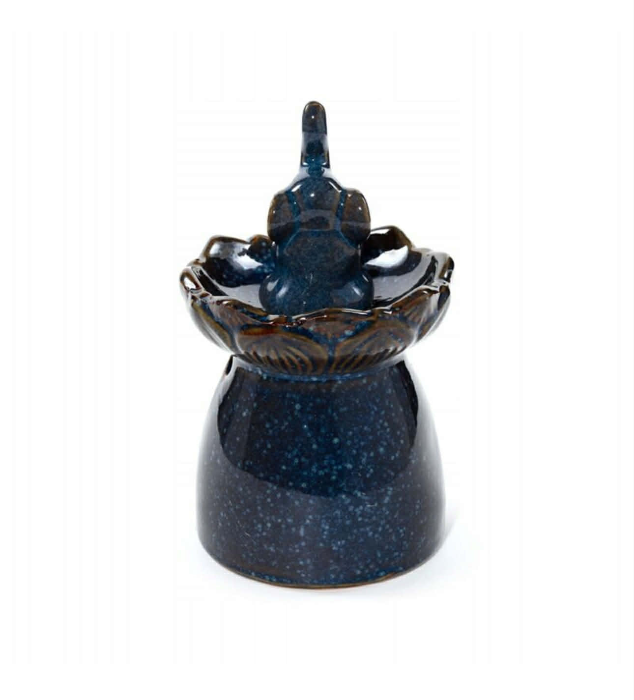 Lotoso žiedo su drambliu aliejaus degiklis