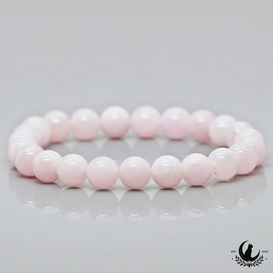 Brangakmenių Manifestacijos Apyrankė - Rožinis Kvarcas - Meilė