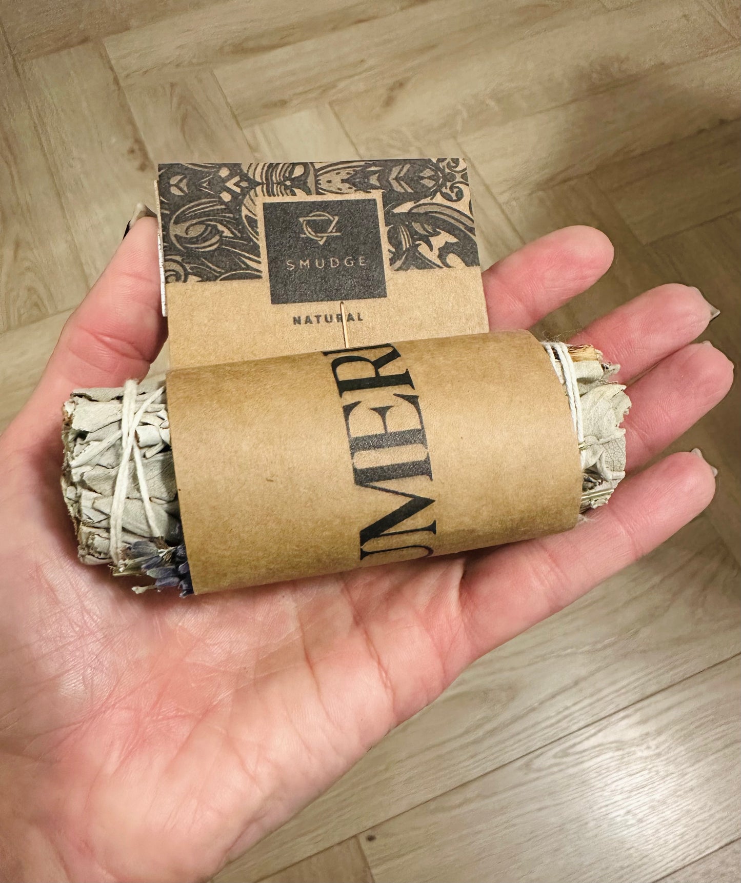 Tepimo pieštukas - Baltasis šalavijas ir levanda 10 cm