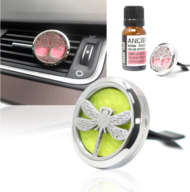 Aromaterapinis automobilio eterinių aliejų mišinys – „Eismo kamščiai“