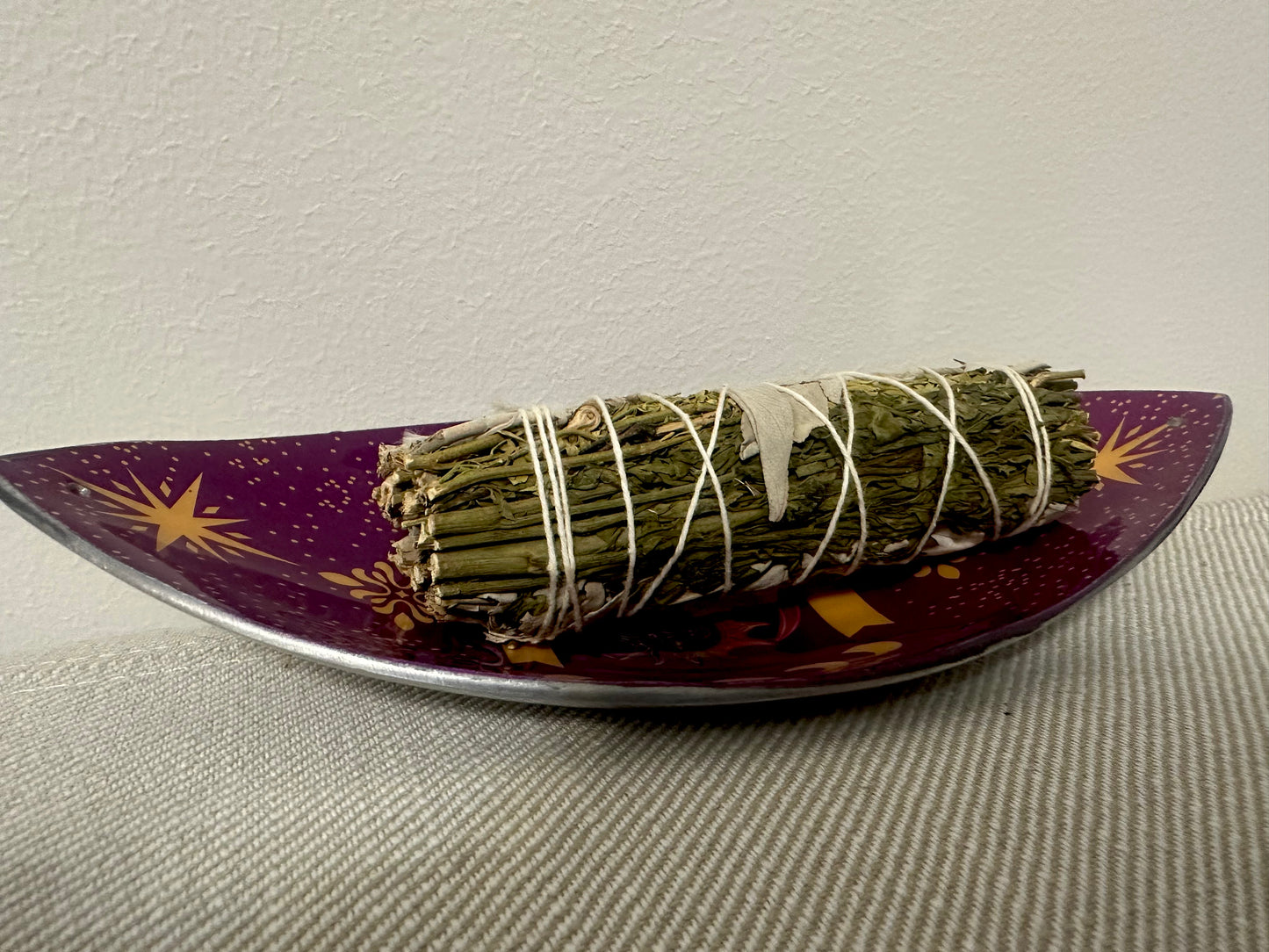 Smilkalų dubenėlis saulės ir mėnulio fazės (violetinis)