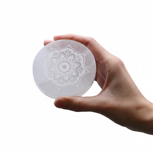 Maža įkrovimo lėkštė 8 cm - Mandala dizainas