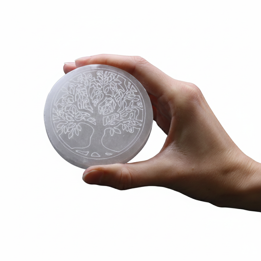 Maža įkrovimo lėkštė 8cm - Gyvybės medis