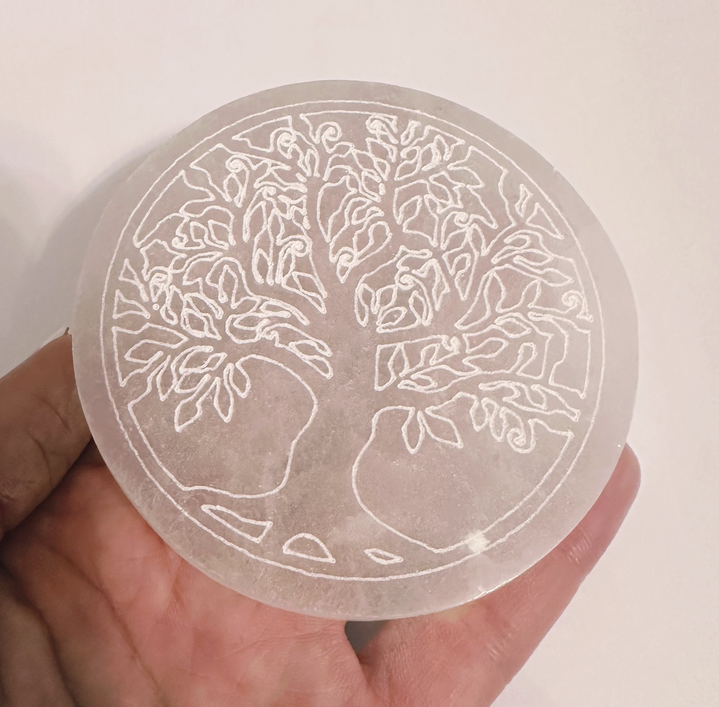 Maža įkrovimo lėkštė 8cm - Gyvybės medis