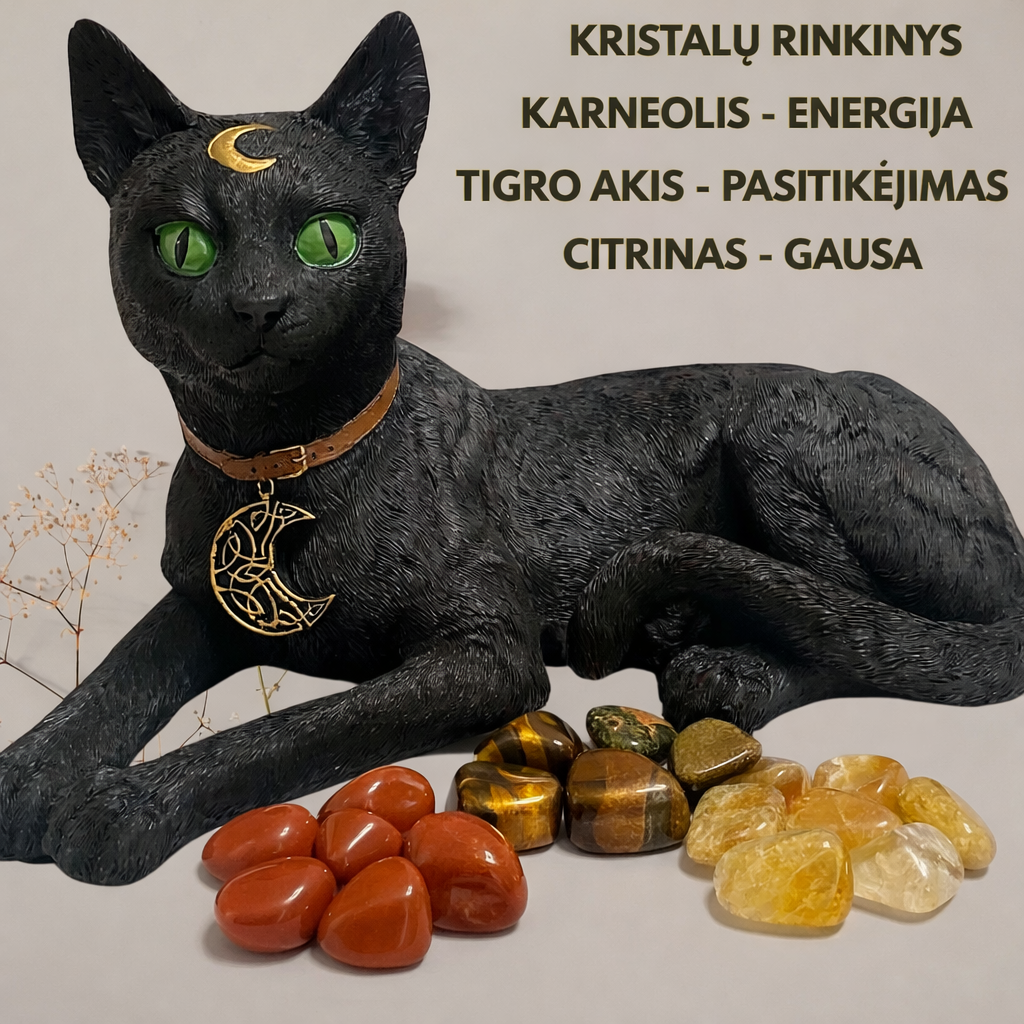 Kristalų Rinkinys: Ugnies energija ir vidinė galia