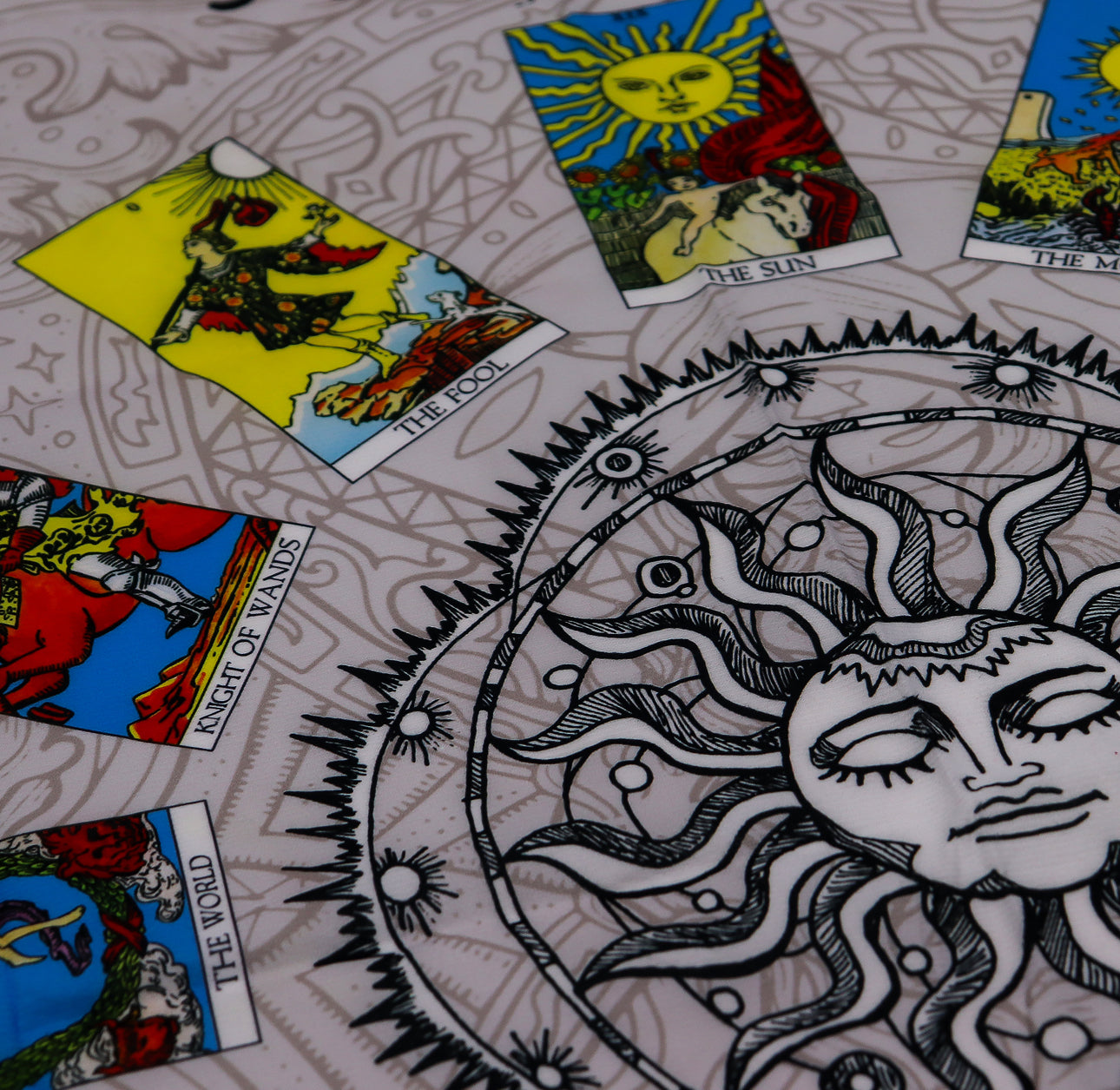 Taro kortų kilimėlis - Gyvybės medis