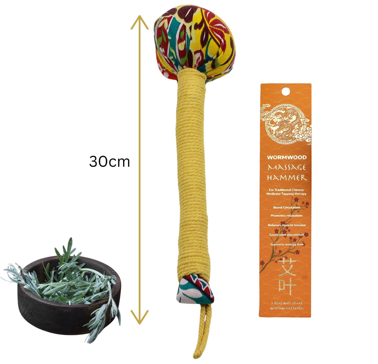 Pelyno masažuoklis - Citrina