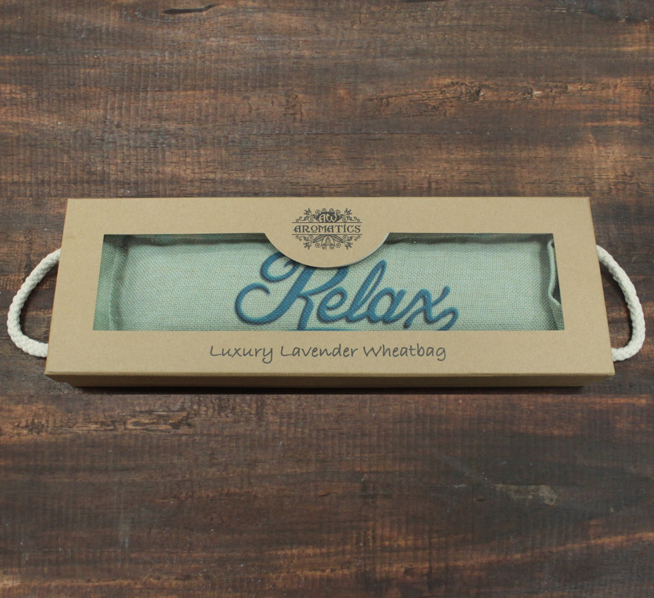 Prabangus levandų kviečių maišelis dovanų dėžutėje - Mėlynas dangus