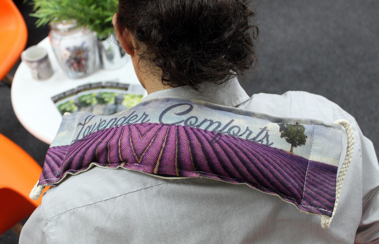 Prabangus levandų skonio kviečių maišelis dovanų dėžutėje - „Cornfield RELAX“