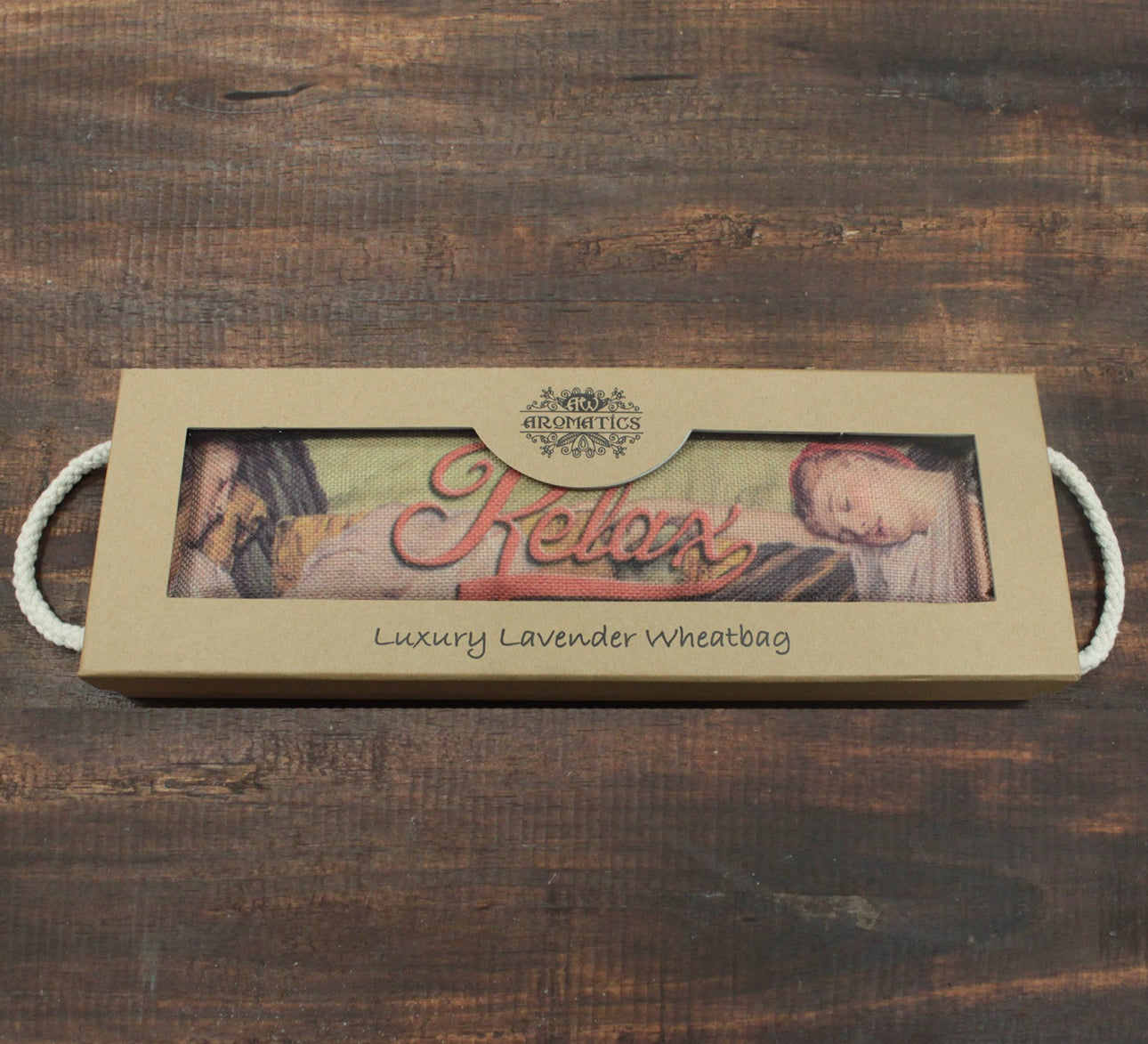 Prabangus levandų kviečių maišelis dovanų dėžutėje - Miegas ir atsipalaidavimas