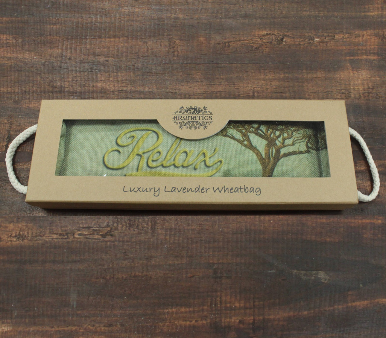 Prabangus levandų skonio kviečių maišelis dovanų dėžutėje - „Cornfield RELAX“