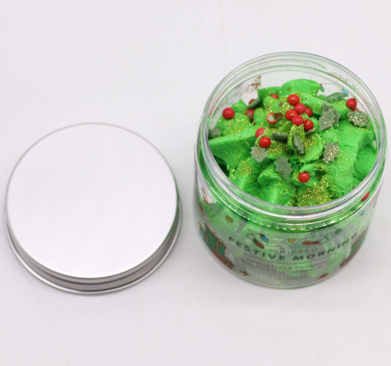 Šventinio ryto plaktos grietinėlės muilas