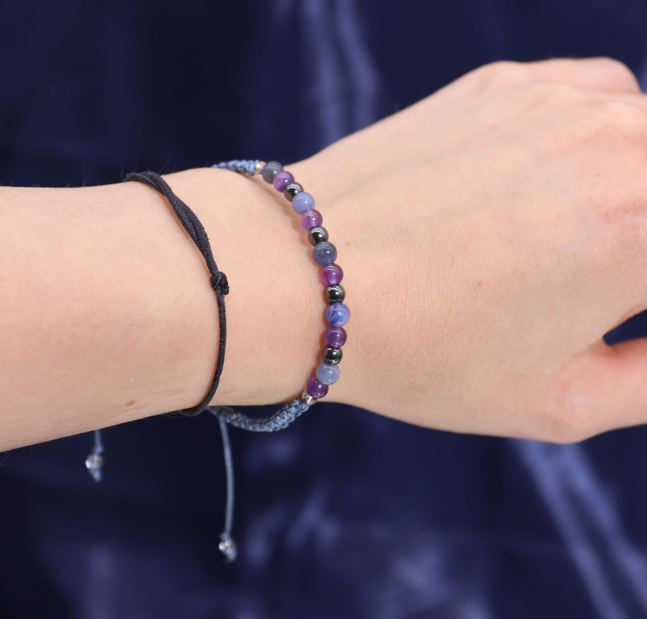 Zodiako krištolo žvakė su kristalų apyranke - Šaulys