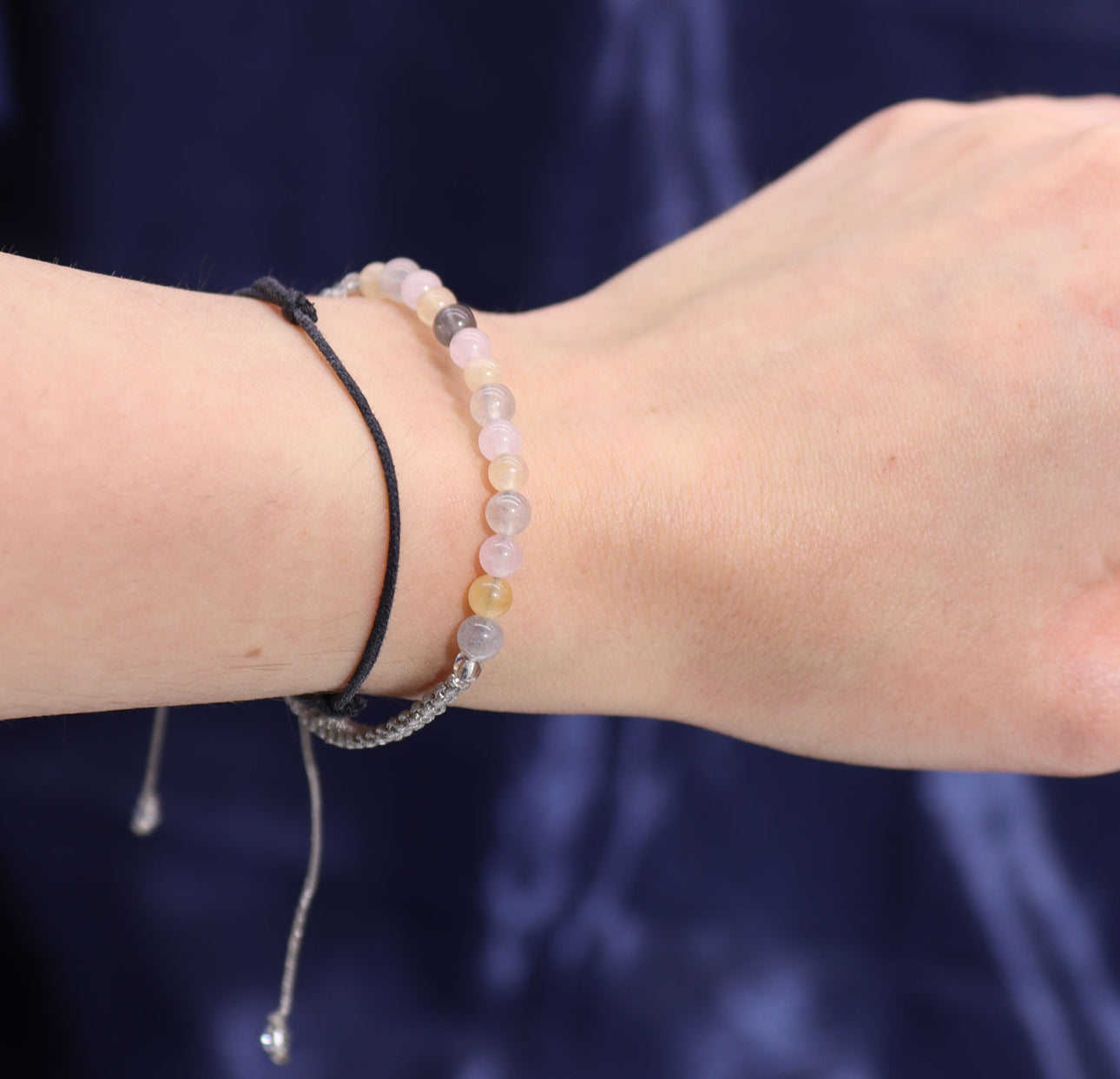 Zodiako krištolo žvakė su kristalų apyranke - Dvyniai