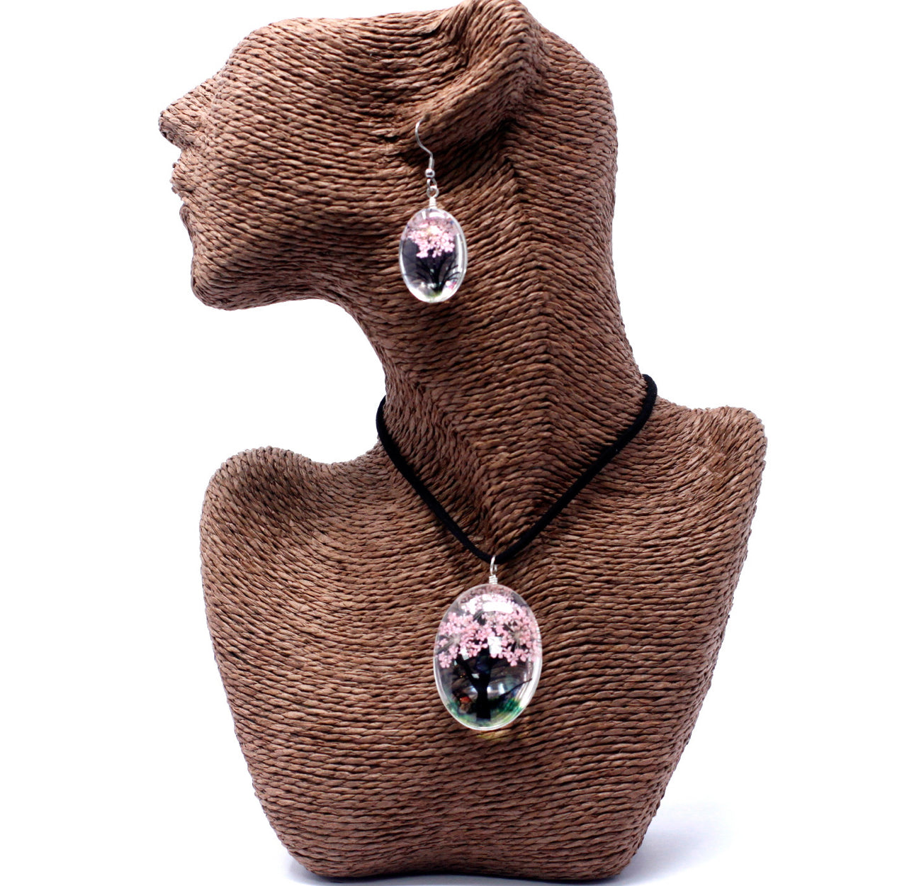 Presuotos gėlės - Gyvybės medžio rinkinys - Rožinė