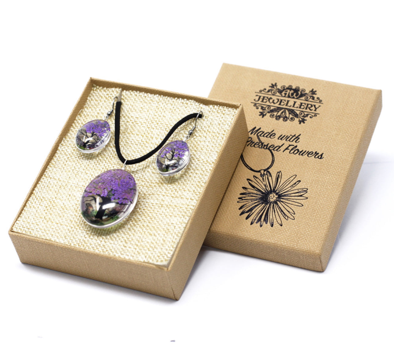 Presuotos gėlės - Gyvybės medžio rinkinys - Levanda