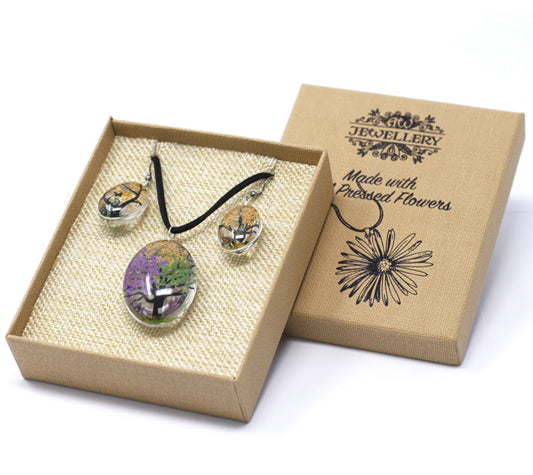 Presuotos gėlės - Gyvybės medžio rinkinys - Mišrios spalvos