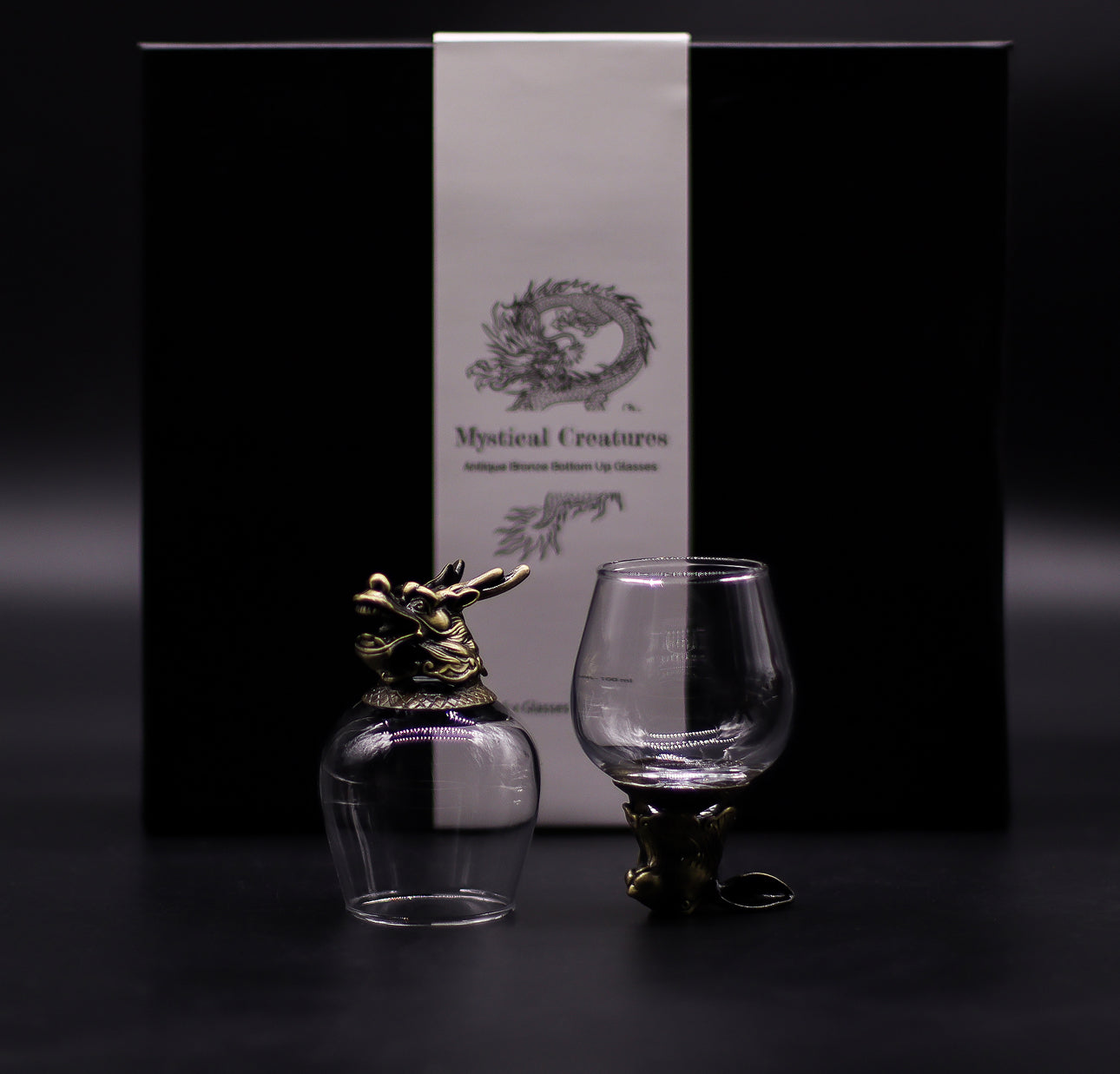 Dovanų rinkinys - 6 taurelės (100ml) - Mistiniai gyvūnai