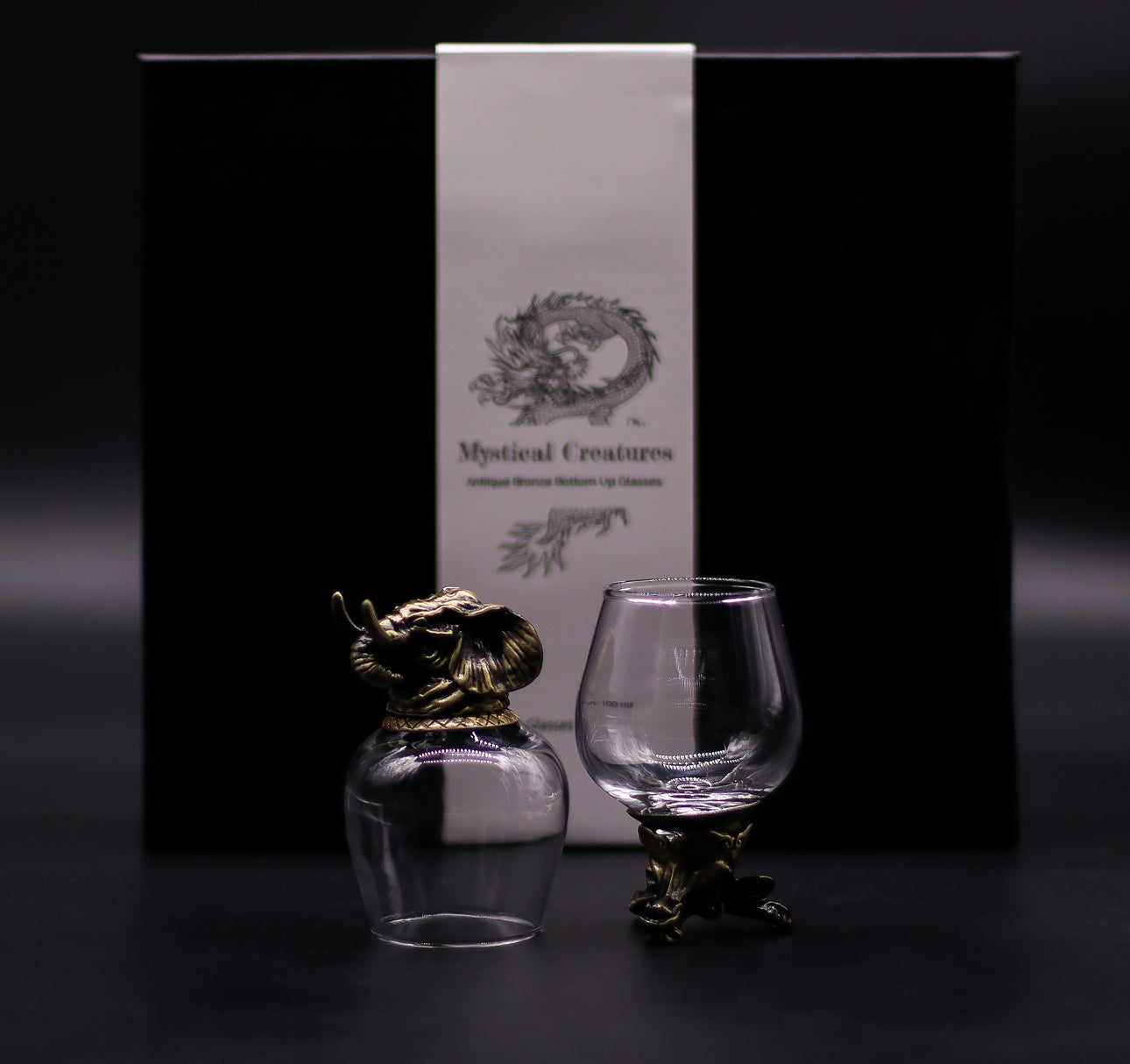 Dovanų rinkinys - 6 taurelės (100ml) - Mistiniai gyvūnai