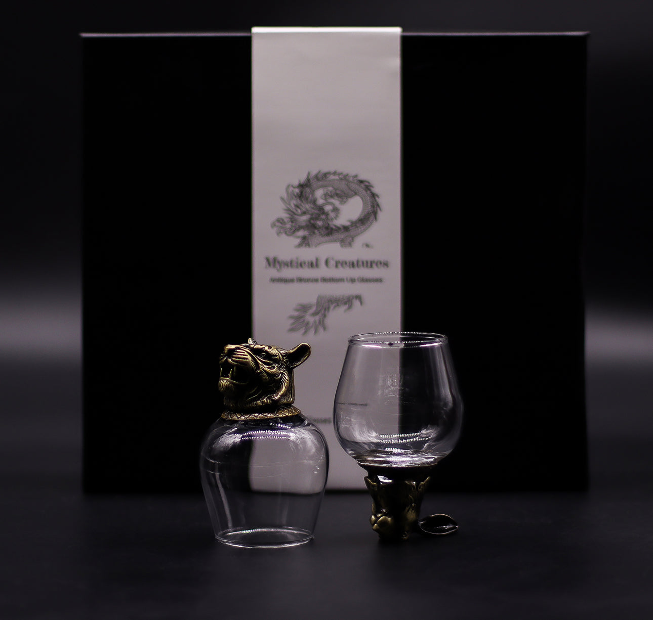 Dovanų rinkinys - 6 taurelės (100ml) - Mistiniai gyvūnai