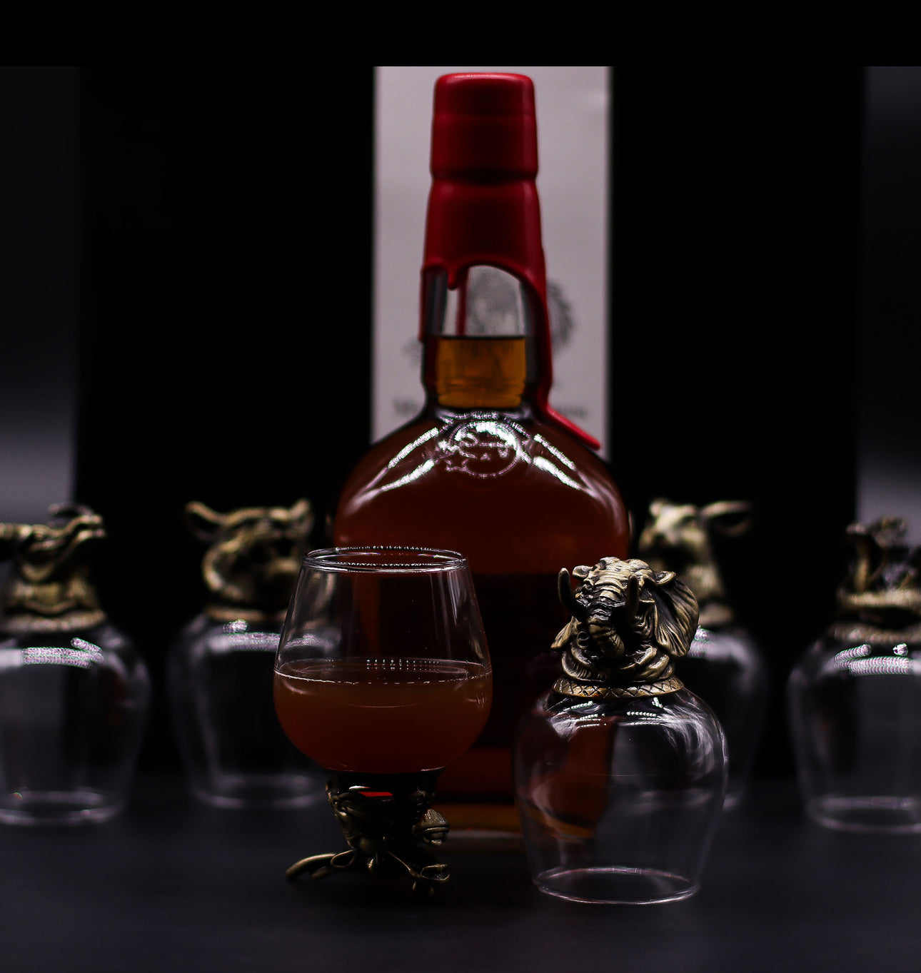 Dovanų rinkinys - 6 taurelės (100ml) - Mistiniai gyvūnai