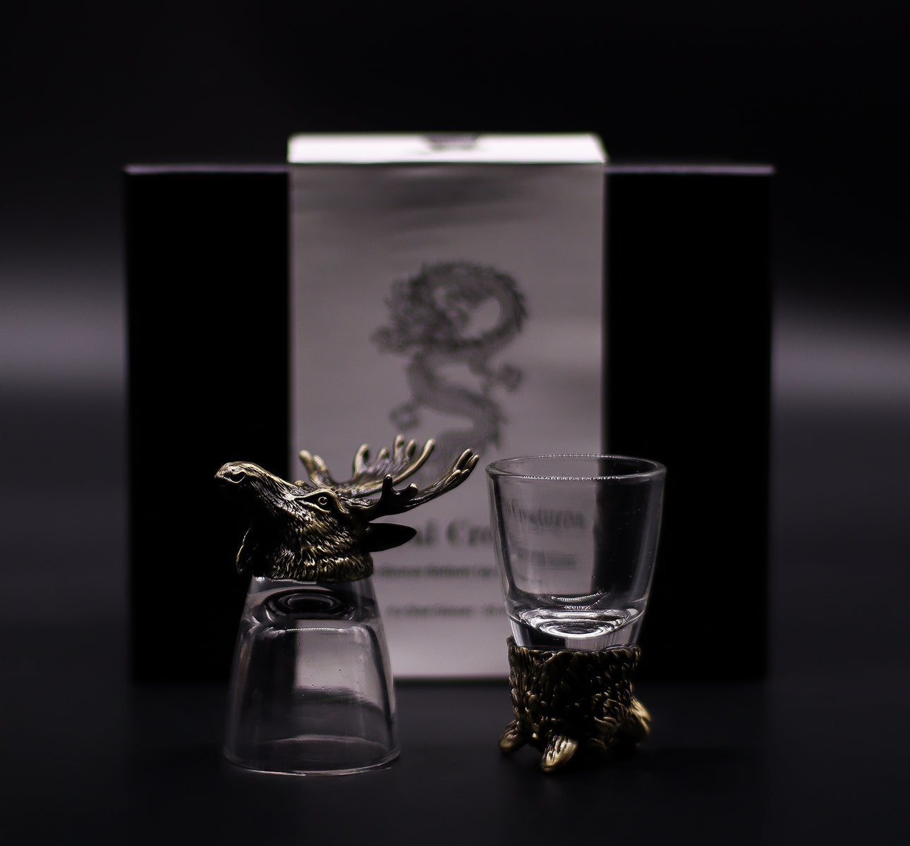 Dovanų rinkinys - 6 taurelės (50ml) - Laukiniai miško gyvūnai