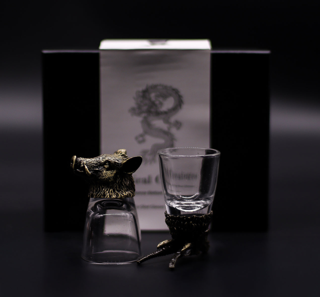 Dovanų rinkinys - 6 taurelės (50ml) - Laukiniai miško gyvūnai