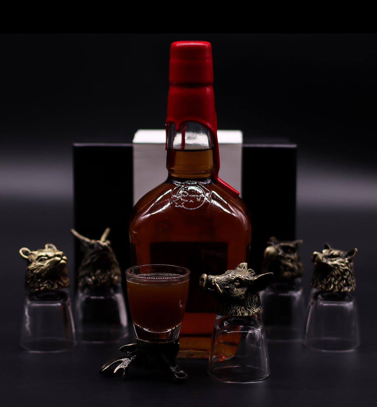 Dovanų rinkinys - 6 taurelės (50ml) - Laukiniai miško gyvūnai