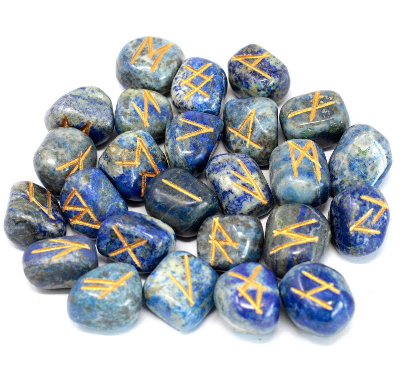 Runų akmenų rinkinys maišelyje - Lapis