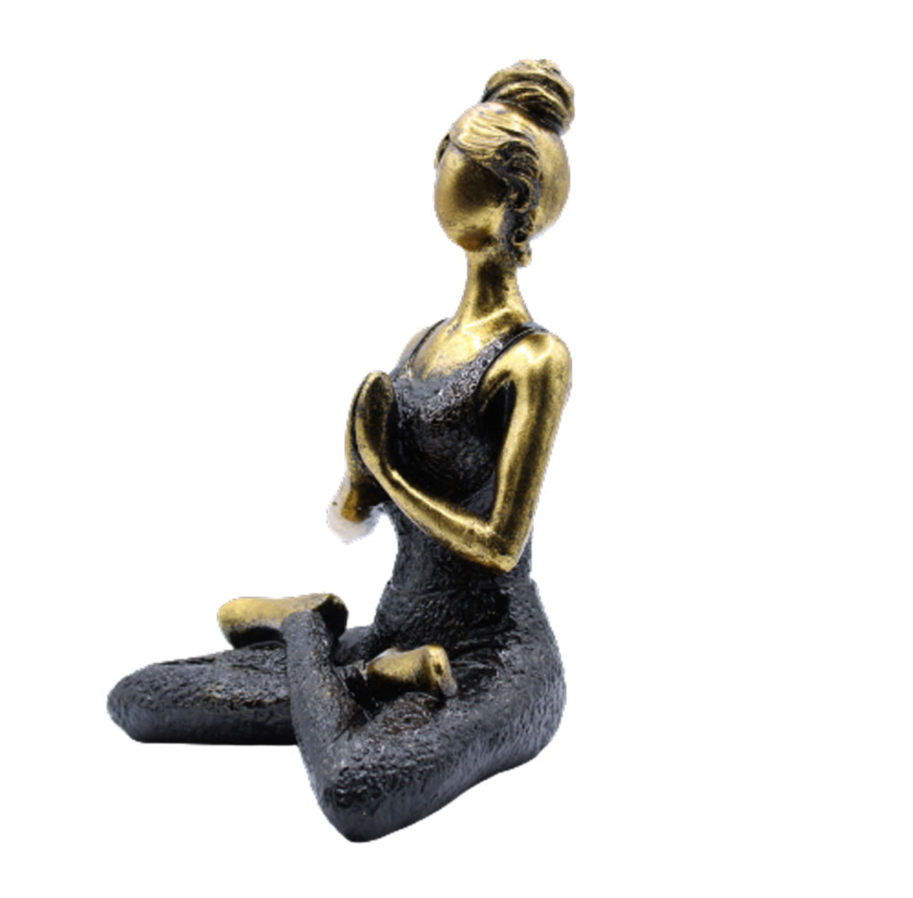 Jogos figūrėlė - bronzinė ir juoda, 24 cm