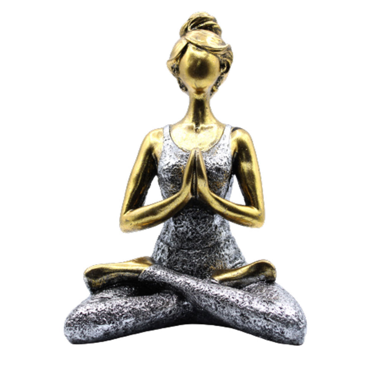 Jogos figūrėlė - bronzinė ir sidabrinė, 24 cm