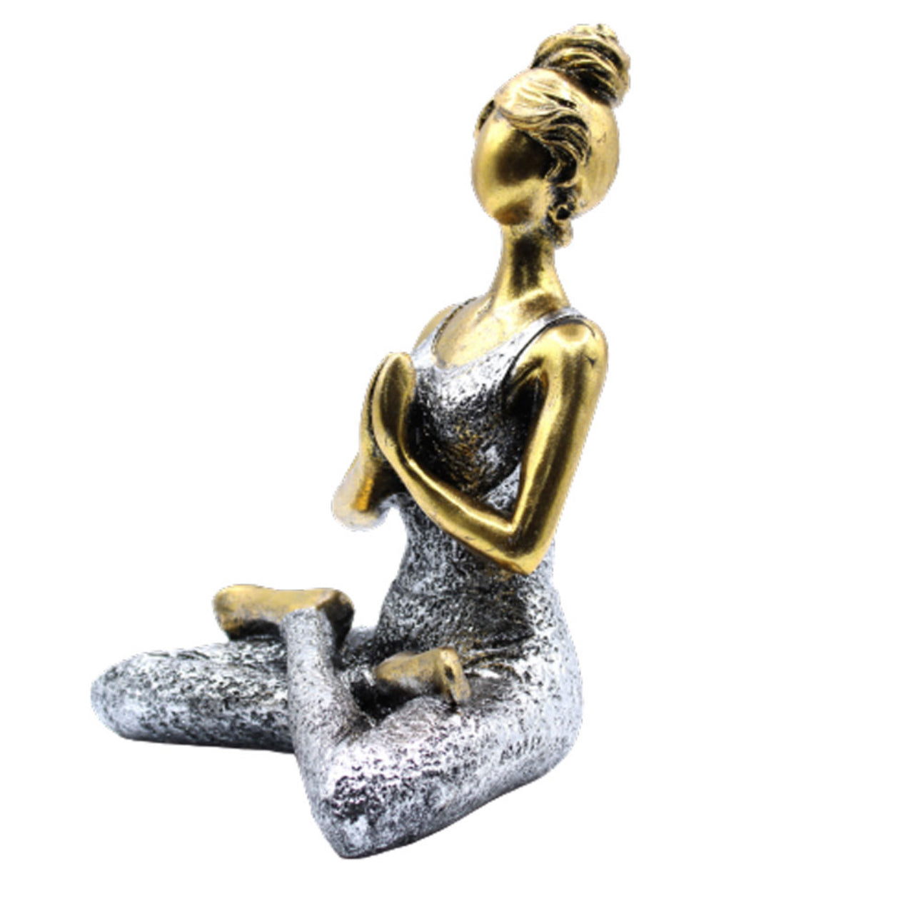 Jogos figūrėlė - bronzinė ir sidabrinė, 24 cm