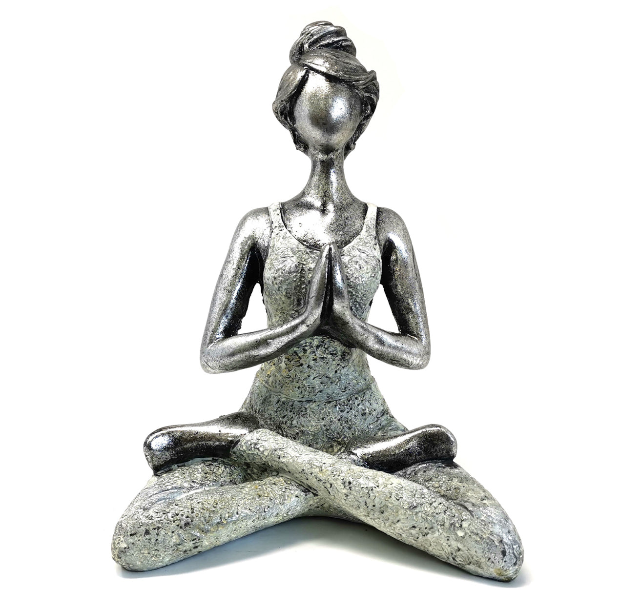 Jogos figūrėlė damos - sidabrinė ir balta 24 cm