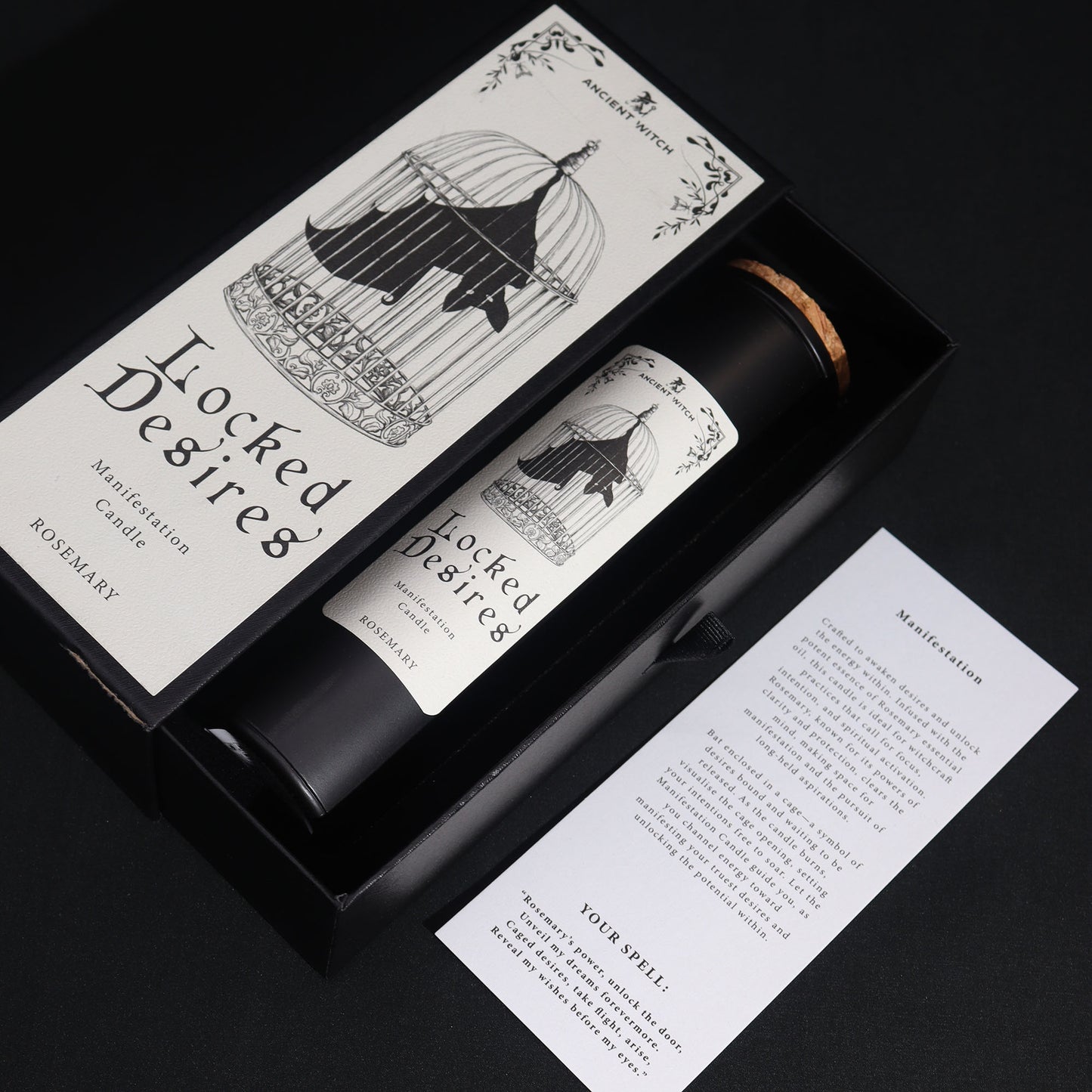 Senovės raganų apsivalymo žvakės - Užrakinti troškimai