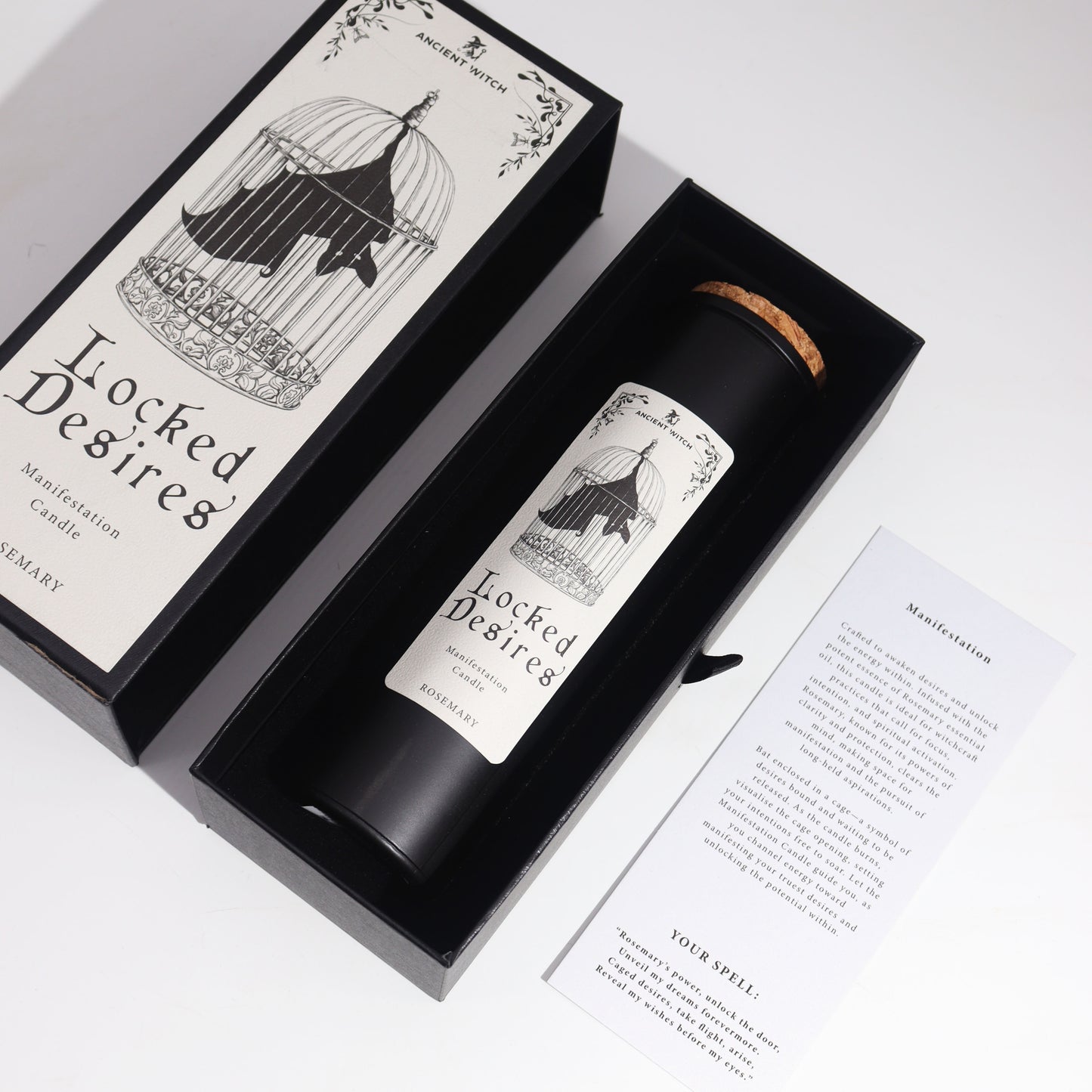 Senovės raganų apsivalymo žvakės - Užrakinti troškimai