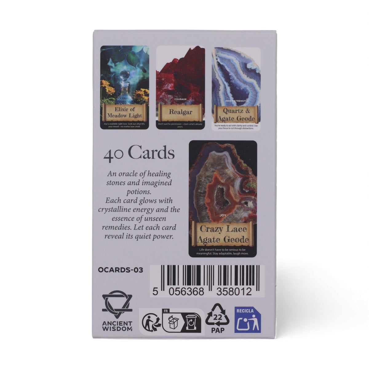 Crystals & Elixirs Oracle Cards – Healing Energy Deck – 2 nuotrauka