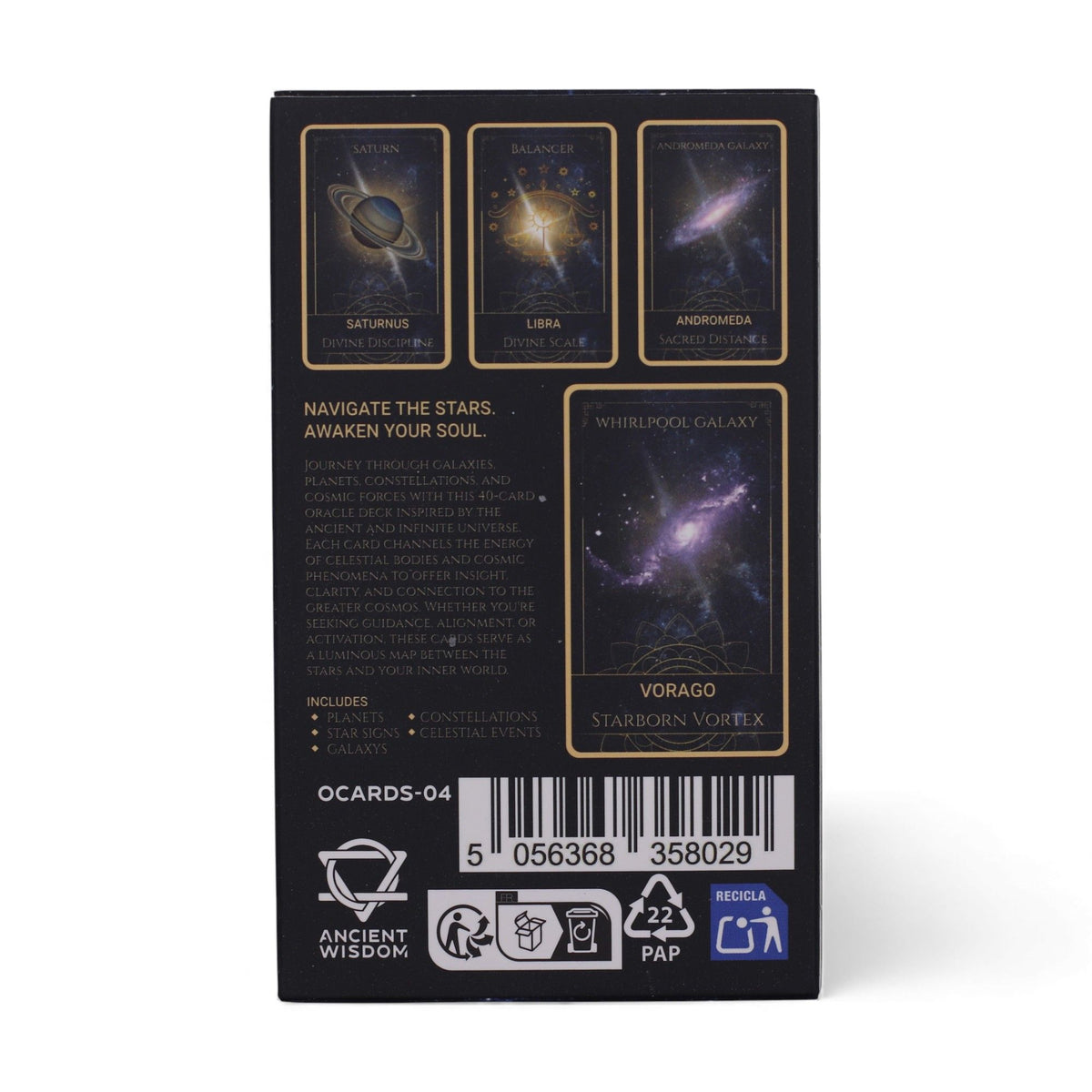 Celestial Energy Atlas Oracle Cards - Spiritual Deck – 2 nuotrauka