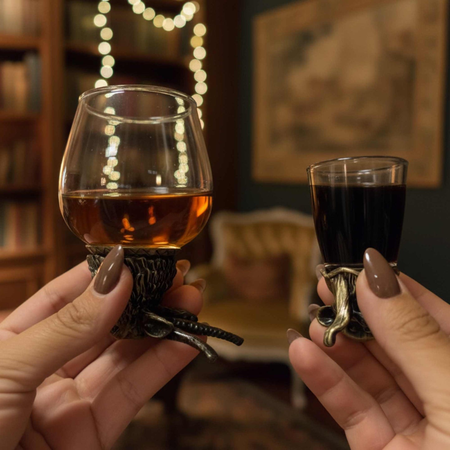 Dovanų rinkinys - 6 taurelės (100ml) - Laukiniai miško gyvūnai