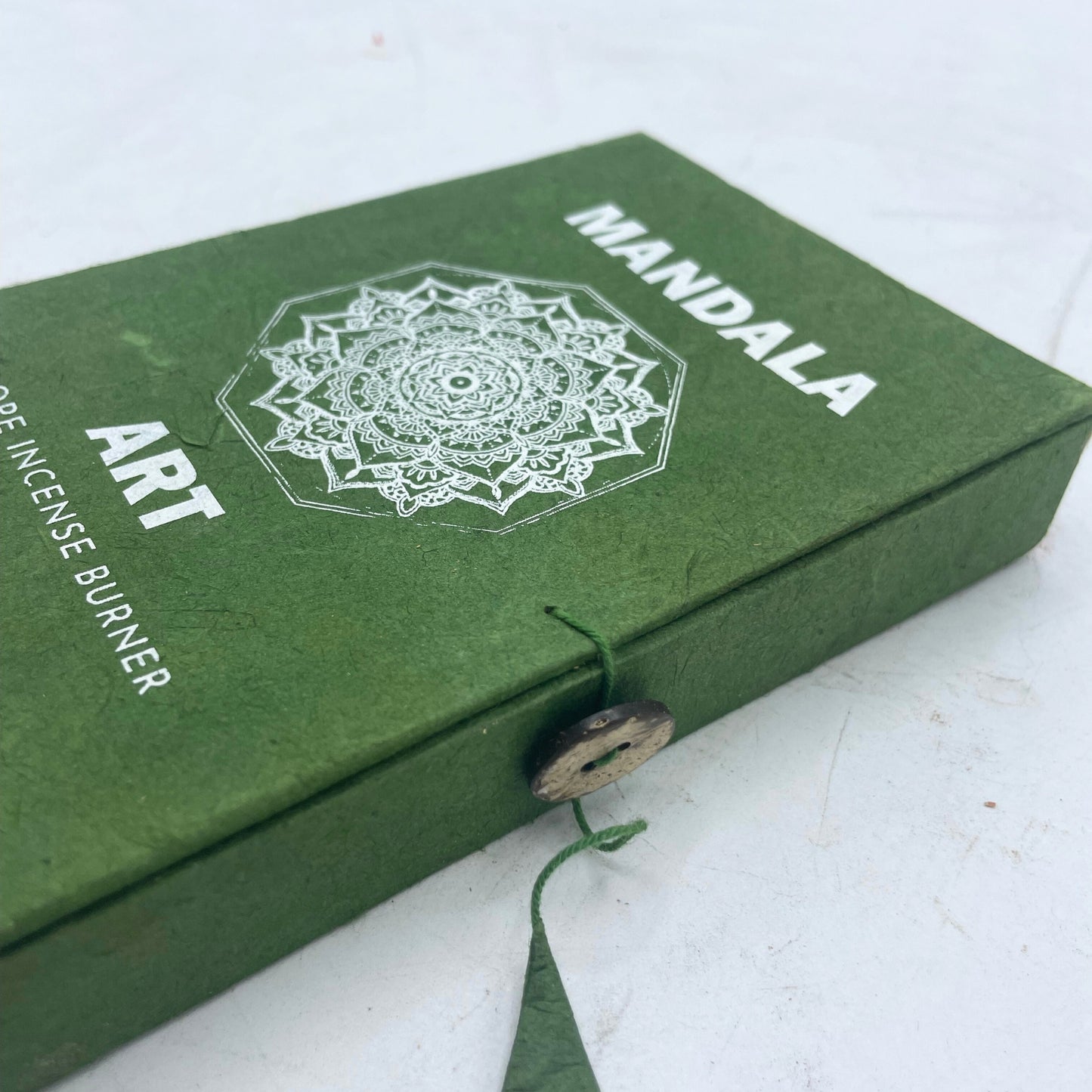 Virvinių smilkalų ir sidabruotų smilkalų laikiklio rinkinys - Mandala gėlė